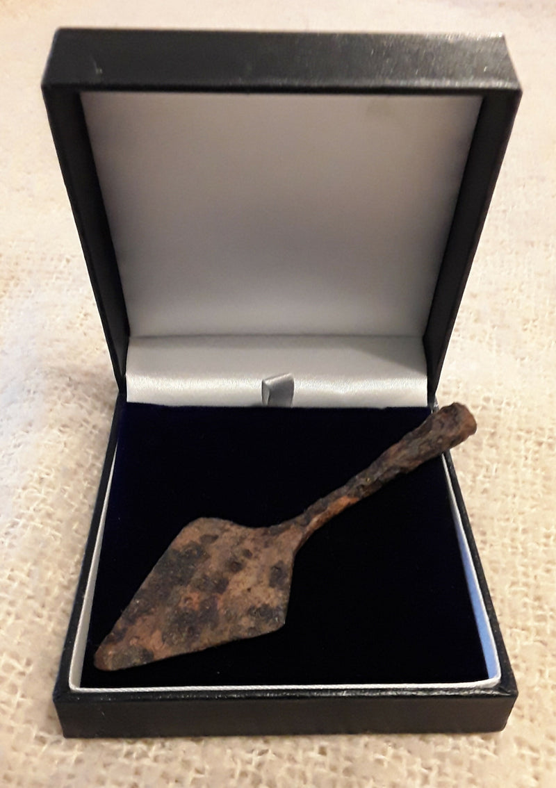 A Medieval Iron Arrow Head.