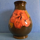 A Moorcroft Vase (5.39inch) in Hibiscus Design by Walter Moorcroft