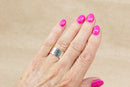 Handcrafted Sterling Silver Wavy Edge Ring