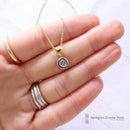 14ct Diamond Single Stone Pendant 0.40ct