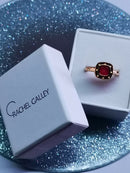 Designer Burmese Ruby Ring