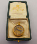 18ct gold compass