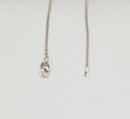 Stunning Silver & Garnet Statement Pendant and 18 Inch Silver Snake Chain