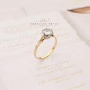 18ct Diamond Solitaire Ring 1.11cts