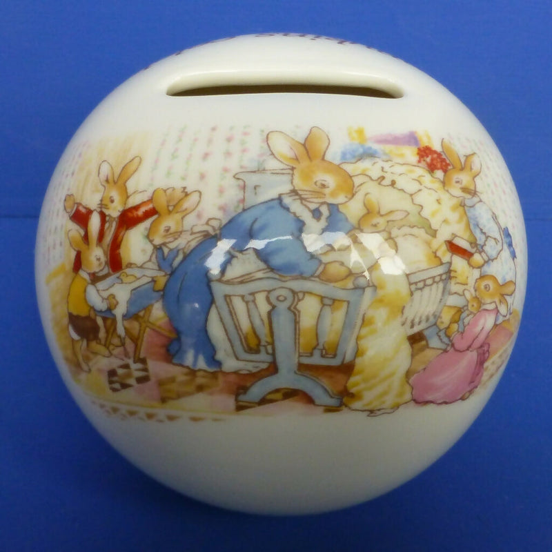 Royal Doulton Bunnykins Christening Money Box (Boxed)