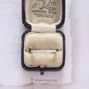 18ct White Gold Diamond Half Eternity Ring 0.48ct