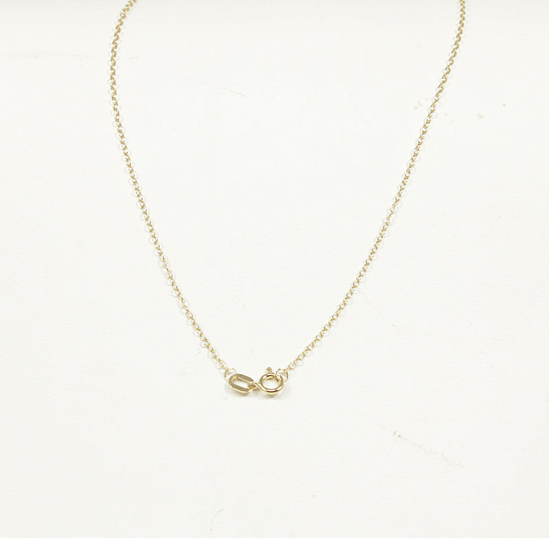 9ct Gold & Fire Opal Pendant