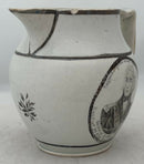 Vice Admiral Horatio Nelson, 1st Viscount Nelson, Pearlware Portrait Jug, circa 1805.