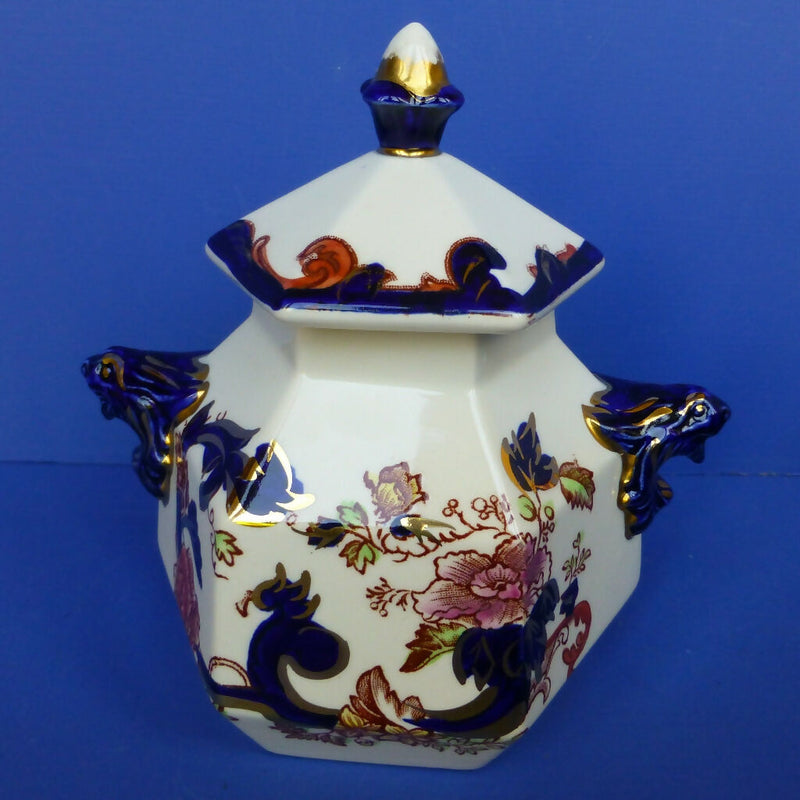 Masons Ironstone Covered Jar