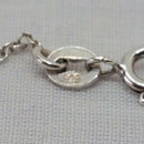 Filigree Silver & Coral Pendant on 17" Silver Chain