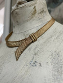 Vintage Grosse 1964 (Dior Designer) Gold Plated Necklace