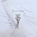 Tiffany & Co. "Victoria" Platinum & Diamond Flower Ring