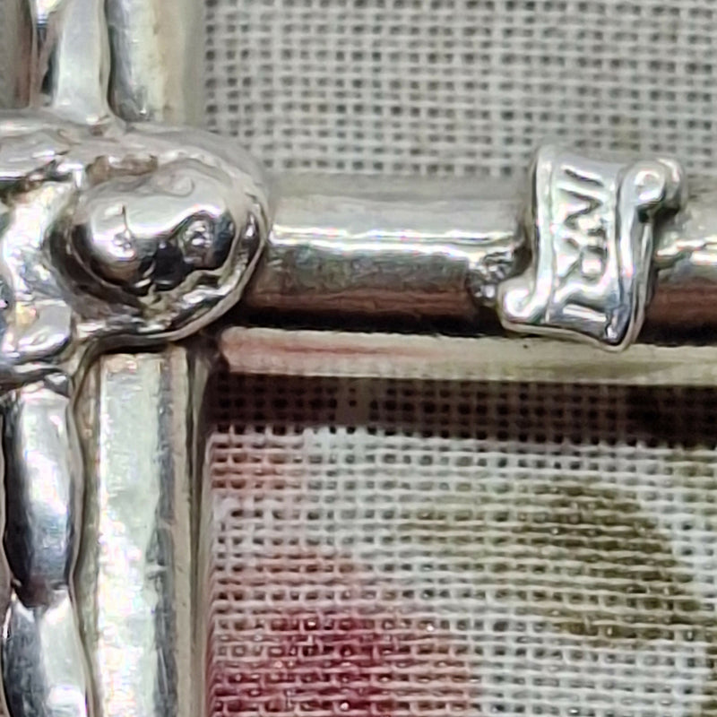 Silver Crucifix on 16" Silver Chain