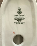 Royal Doulton Snowman Figurine Royal Doulton Building a snowman Snowman figurine Boxed