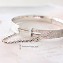 Vintage 1970's Silver Bangle