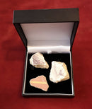 A Group Of Three Pieces Of Roman Wall Fresco ,With Original Colour Pigmen.