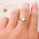 18ct Diamond Solitaire Ring 1.11cts