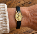 Vintage Omega De Ville Ladies Quartz Watch | c.1979 | Cal. 1350 | 23mm Gold Plated Oval Case