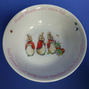 Wedgwood Beatrix Potter Cereal Bowl - Flopsy, Mopsy and Cottontail