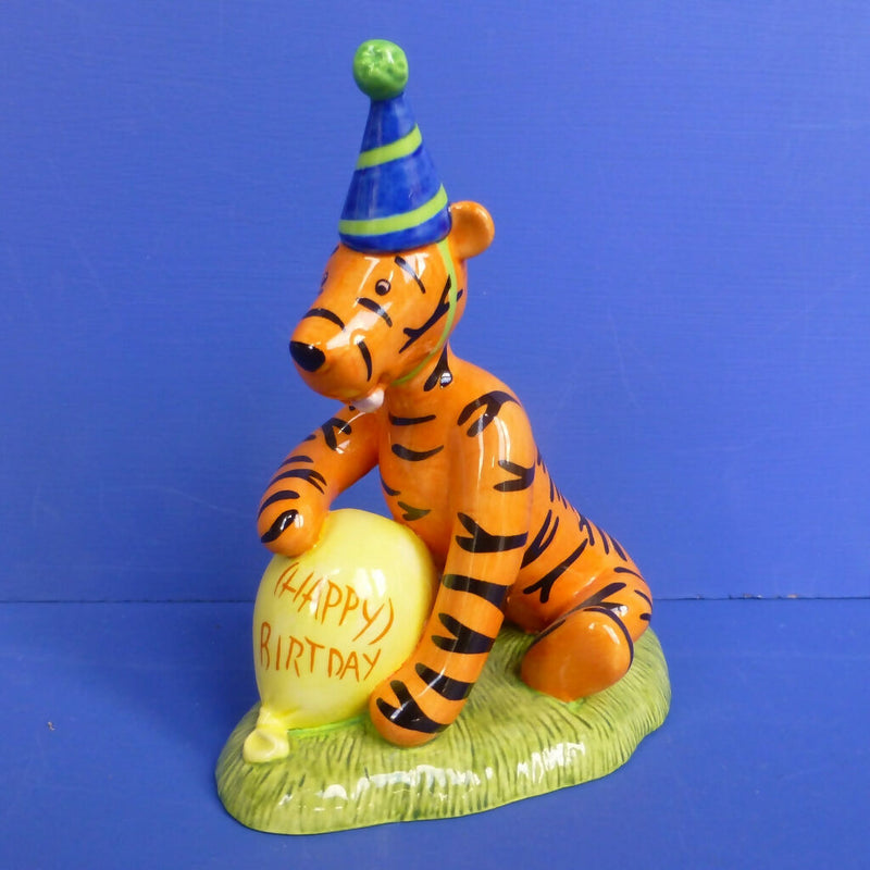 Royal Doulton Winnie The Pooh Figurine - Tigger's Birthday Surprise WP65