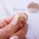18ct White Gold Diamond Earrings 0.57ct