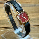 Omega Genève 1969 Cal.485 Rare Burgundy Oxblood Dial Ladies Watch Ref.511.307