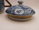 Spode Blue Italian Biscuit Barrel