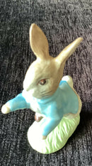 Satin Beswick - Peter Rabbit figurine Beswick Beatrix Potter Figurine Beswick satin figurine