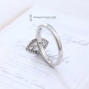 18ct White Gold Marquise Diamond Halo Cluster Ring 1.08ct