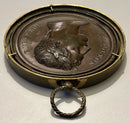 Napoleon Emperor et Roi Portrait Profile Roundel, after Andrieu.