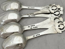 HMS Renown, Six Silver Teaspoons Commemorating Her 1923-1926 Refit. Birmingham 1926, 2.2 troy ounces.