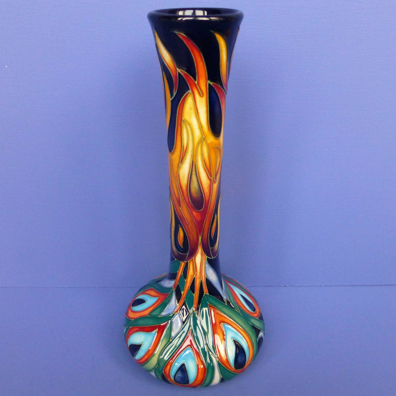 Moorcroft Vase - Flame of The Phoenix by Rachel Bishop