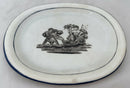 The Treaty of Paris and Peace of 1814, Pearlware Teapot Stand. Staffordshire, circa 1814.