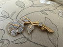 Vintage Nolan Miller Statement Rhinestone Pave Brooch