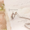 18ct White Gold Diamond Heart