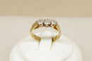 18ct Gold Diamond Trilogy Ring