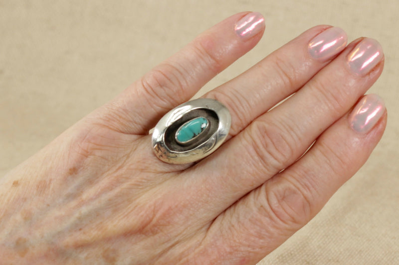 Vintage Native American Turquoise Ring