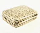 Georgian Solid Sterling Silver Vinaigrette Birmingham 1829 Thomas Freeman