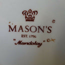 Masons Ironstone Blue Mandalay Hexagonal Covered Jar