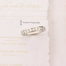 18ct White Gold Diamond Half Eternity Ring 0.36ct