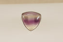 Silver & Fluorite Cabochon Statement Ring