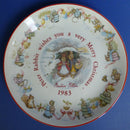 Wedgwood Merry Christmas Plate 1983