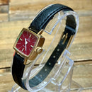 Omega Genève 1969 Cal.485 Rare Burgundy Oxblood Dial Ladies Watch Ref.511.307