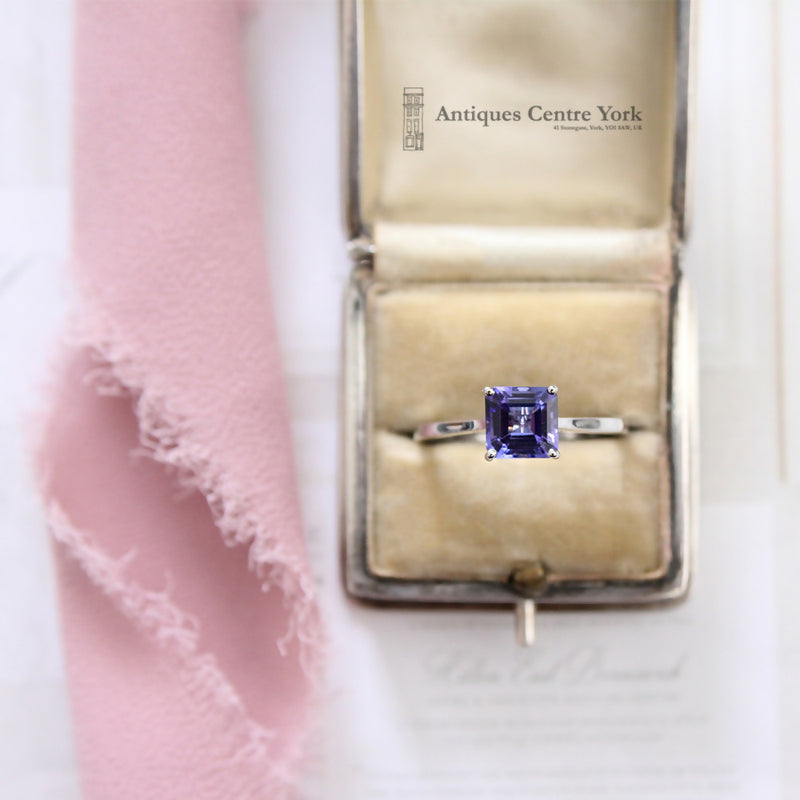 Platinum Tanzanite 2.00cts Solitaire Ring