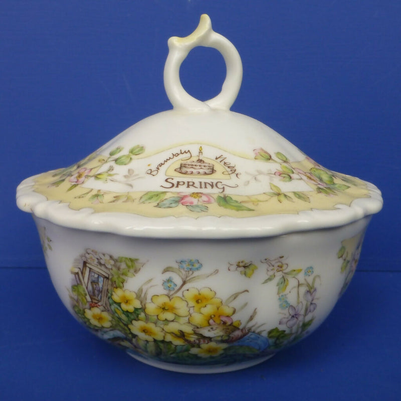 Royal Doulton Brambly Hedge The Seasons Spring Butterfly Powder Bowl
