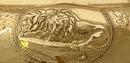 Four George III Silver Gilt Rams' Masks Salts. London 1783 William Pitts. 29.7 troy ounces.