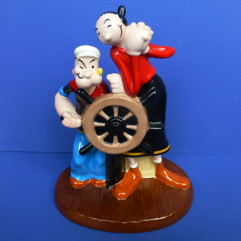 Coalport Limited Edition Figurine Popeye and Olive The Sailorman