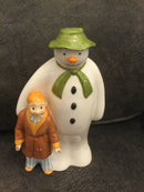 Coalport snowman money box Coalport snowman and James Moneybox Boxed