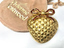 Vintage Vivienne Westwood Heart Brooch/Pendant with Pouch 1998
