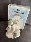 Royal Doulton Snowman Figurine Royal Doulton Building a snowman Snowman figurine Boxed